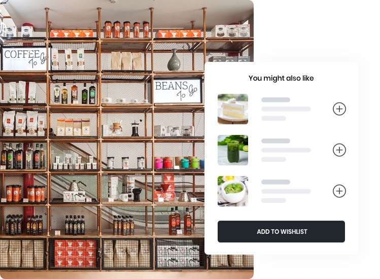 Customer profile user interface